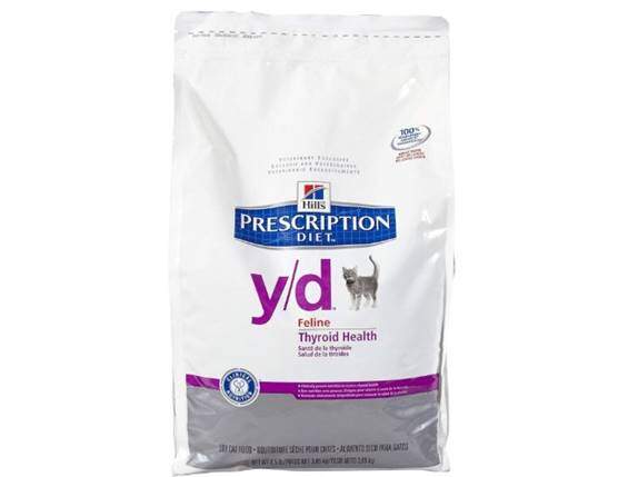 Hill'S Prescription Diet Y D Feline Thyroid Health Dry Cat Food