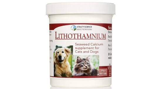 Vitality Science Lithothamnium Calcium Supplement for Cats & Dogs