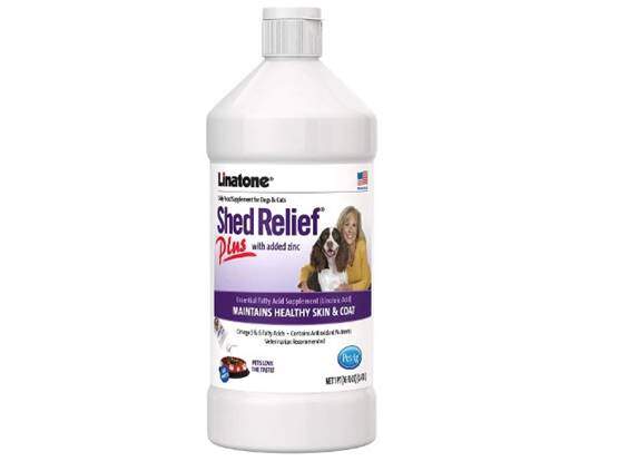 Linatone Shed Relief Skin Coat Liquid Supplement for Dog Cat