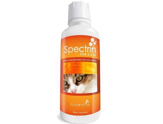 NUSENTIA Cat Vitamins - Spectrin 16 OZ - Liquid Vitamin & Antioxidant Supplement for Cats