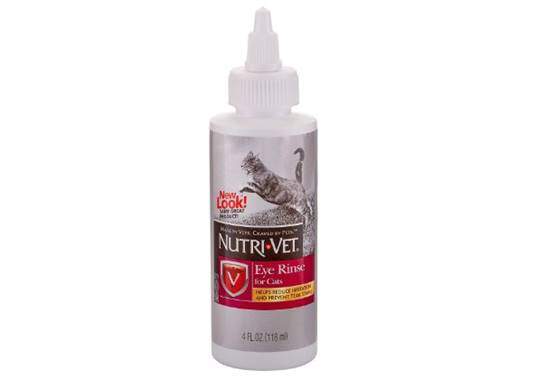 Nutri-Vet Eye Rinse Liquid for Cats