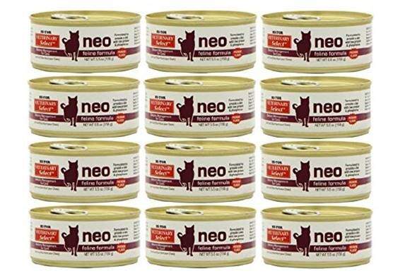 Hi-Tor 12 Pack of Veterinary Select Neo Diet for Cats
