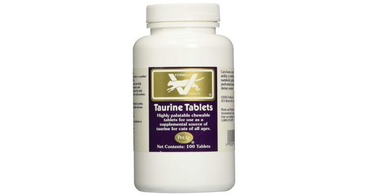 Taurine tablets for cats