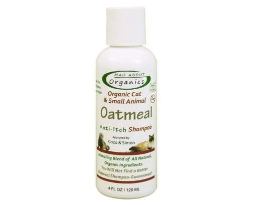 Mad About Organics Cat Oatmeal Shampoo