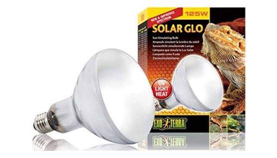 Exo Terra Solar-Glo High Intensity Self-Ballasted Uv Heat Mercury Vapor Lamp