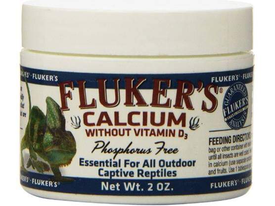 Fluker's 73015 Reptile Calcium Supplement Without Vitamin D3