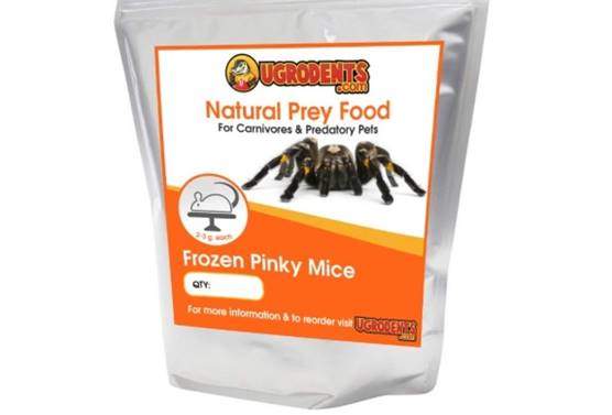 Frozen pinky mice