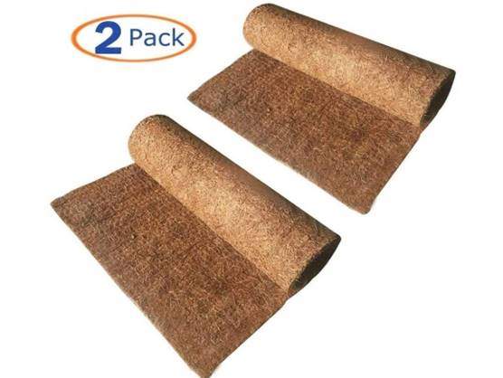 Hamiledyi Reptile Carpet Natural Coconut Fiber Tortoise Carpet Mat