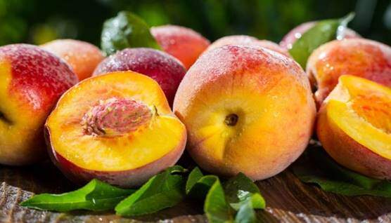 Nectarines and peaches