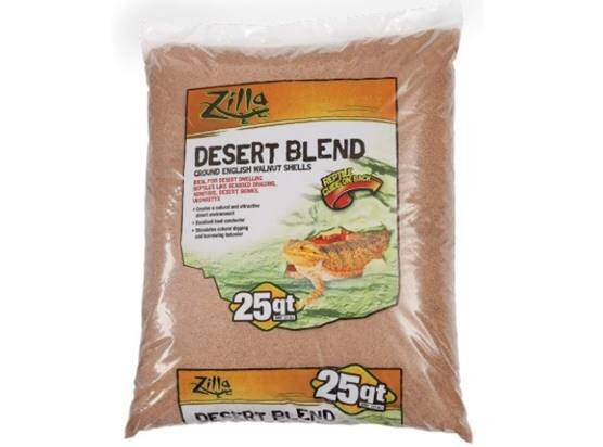 Zilla Ground English Walnut Shells Desert Blend