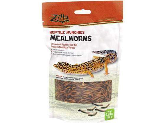 Zilla Munchies Mealworms Reptile Food