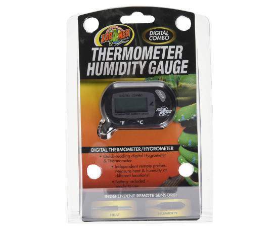 Zoo Med Digital Thermometer Humidity gauge