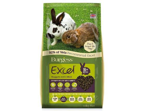 Burgess Excel Nuggets with Mint Adult Rabbit Food