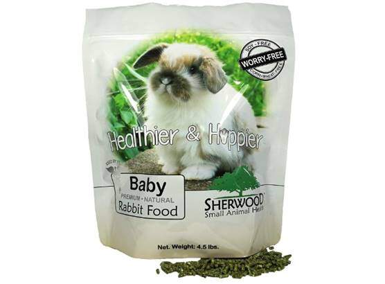 Sherwood Pet Health Baby Rabbit Food, 4.5 lb. - (Soy, Corn & Wheat-Free) - (Vets Use)