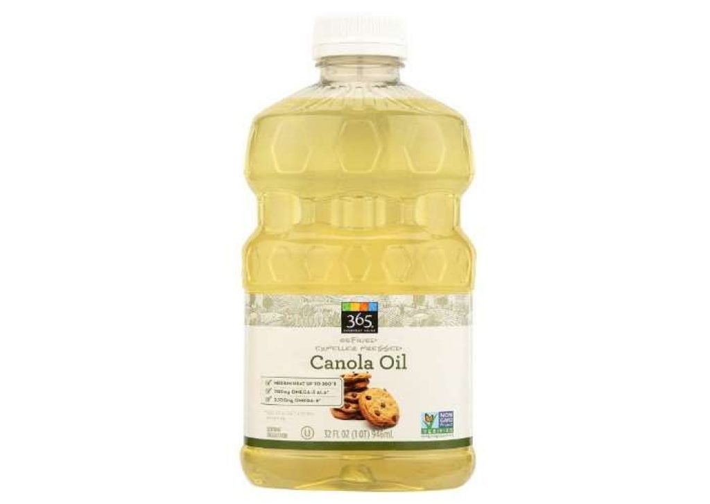 Canola oil in dog foods