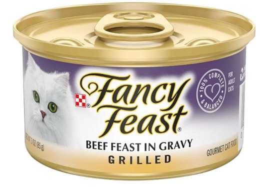 Purina Fancy Feast Grilled Feast in Gravy Canned Wet Cat Food