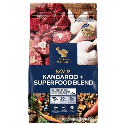 Billy + Margot Wild Kangaroo + Superfoods Dry dog food
