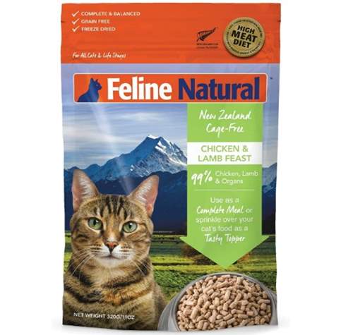 Feline Natural Grain-Free Freeze Dried Cat Food