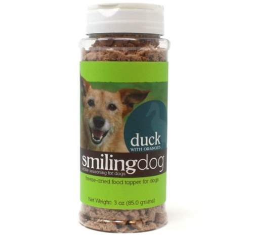 Herbsmith Kibble Seasoning Freeze-Dried Duck with Oranges Dog Food Topper