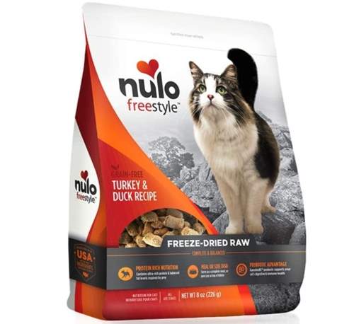 Nulo Freestyle Freeze-Dried Raw Duck & Turkey Recipe Cat Food