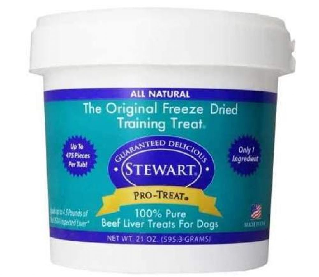 Stewart Pro Freeze Dried Beef LIver Dog Treats