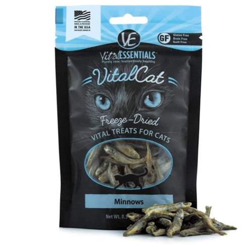 Vital Essentials Freeze-Dried Vital Cat Treats - Minnows